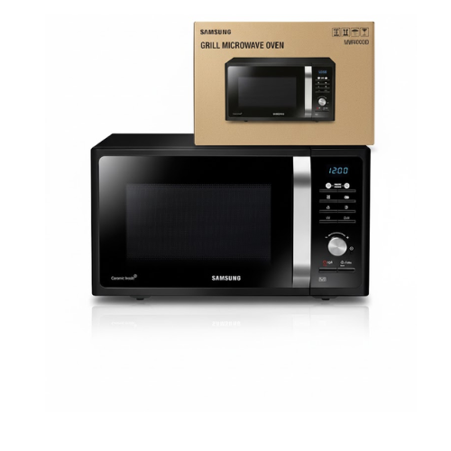 Samsung 32L Grill Microwave Oven – Black Stainless Steel