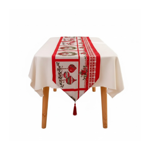 Christmas Table Runner 90×33cm – Festive Mini Runner